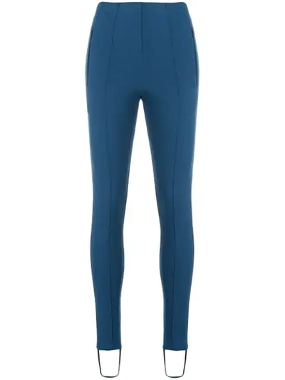 Shop Balenciaga Fuseau Jogger Pants - Blue