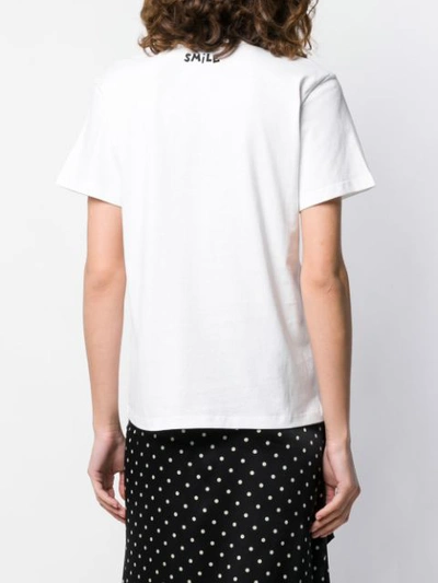 Shop Markus Lupfer Bunny Print T-shirt - White