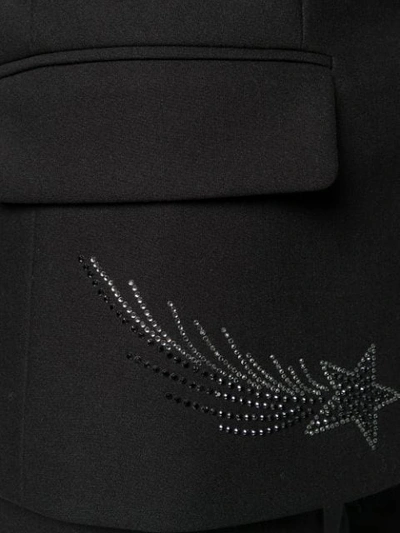 Shop Zadig & Voltaire Star Embellished Blazer In Black