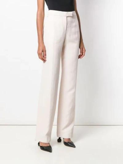 Shop Tom Ford Classic Tailored Trousers In Pink