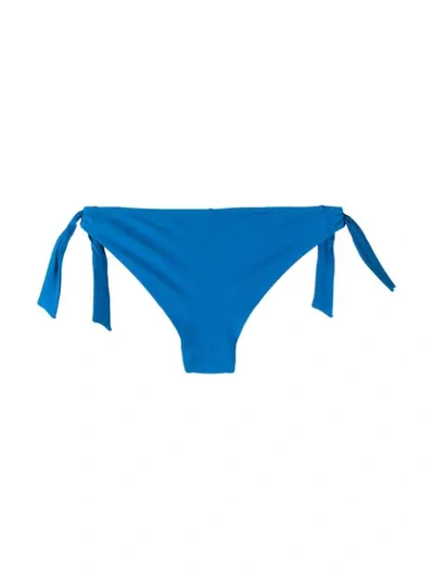 Shop La Perla Ginko Bikini Bottoms In Blue