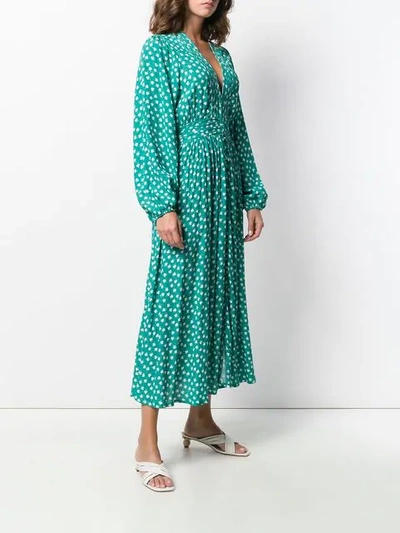 Shop Andamane Agatha Dress In Green