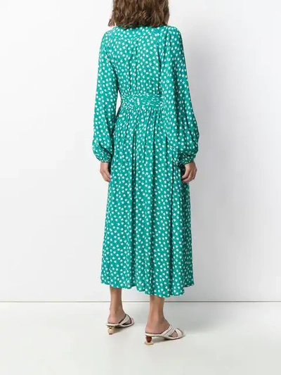 Shop Andamane Agatha Dress In Green