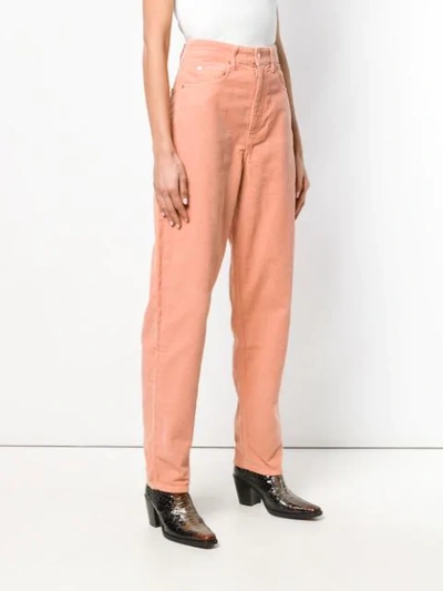 Shop Isabel Marant Étoile Boyfriend Fit Jeans In Pink