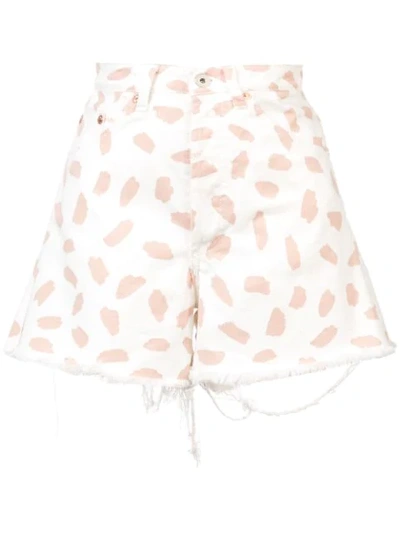 Shop Off-white X The Webster Printed Shorts