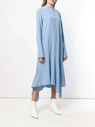 Shop Christian Wijnants Domi Shirt Dress In Blue