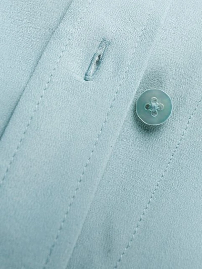 Shop Joseph Button-up Shirt In Blue
