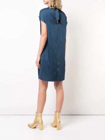Shop By Malene Birger Roik Dress In Blue