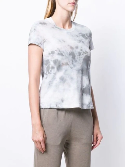 Shop James Perse Graphic T-shirt In Grey