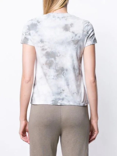 Shop James Perse Graphic T-shirt In Grey