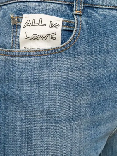 Shop Stella Mccartney Cropped Slim Jeans In Blue