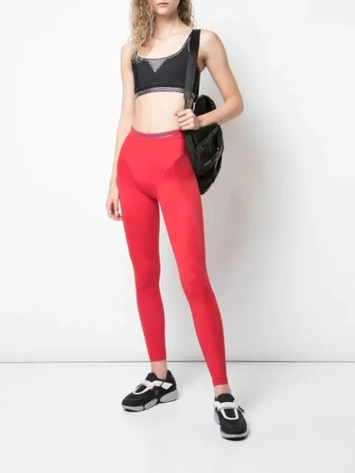 Shop Adam Selman Sport Crystal Core Sports Bra In Black