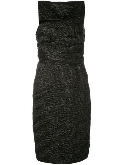 Shop Narciso Rodriguez Sleeveless Shift Dress In Black