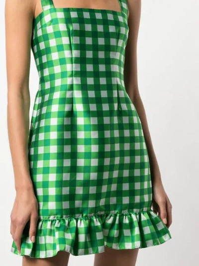 Shop Cynthia Rowley Stella Mini Dress In Green