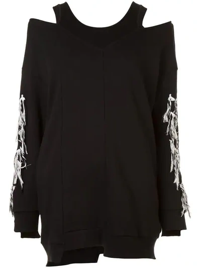 Shop Haculla The Edge Sweatshirt In Black