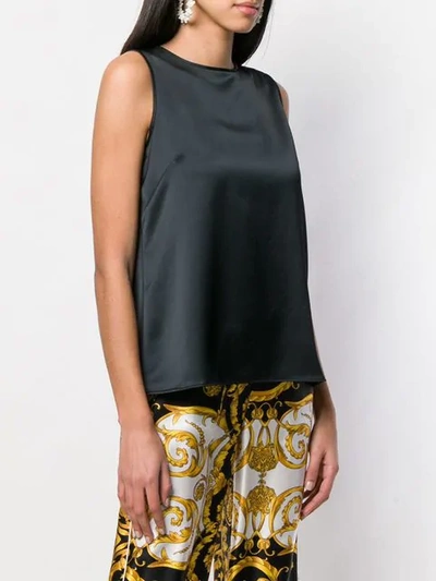 Shop P.a.r.o.s.h Structured Top In Black
