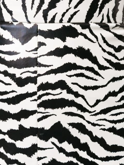 Shop Bambah Midirock Mit Zebra-print - Weiss In White