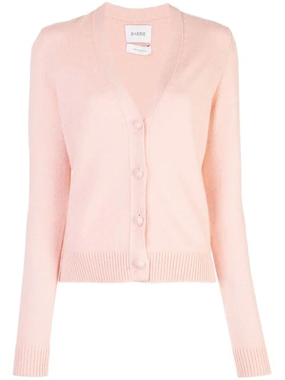 Shop Barrie Button Up Cardigan In Pink