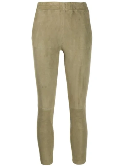 Shop Arma Simple Trousers - Green