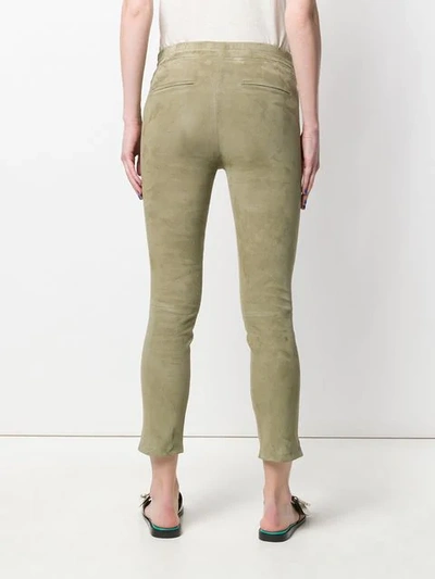 Shop Arma Simple Trousers - Green