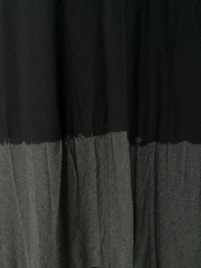 Pre-owned Comme Des Garçons 1993's Contrast Hem Long Coat In Black