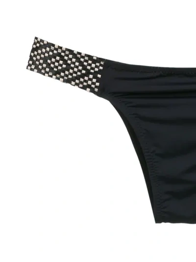 Amir Slama Printed Bikini Set In Black