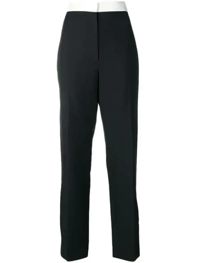 Shop Loewe Tailored Trousers In Blue