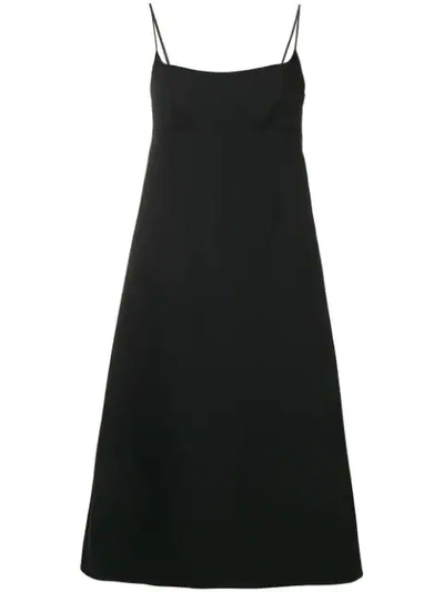 Shop Marc Jacobs Spaghetti Strap Dress In Black