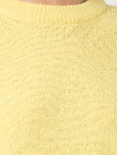 Shop Tibi Airy Jumper In Yellow