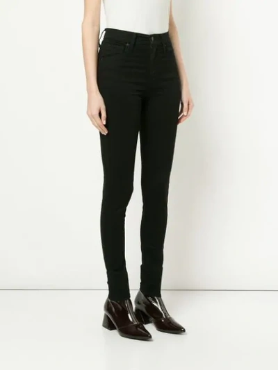 Shop Levi's Mile High Skinny Jeans In Black