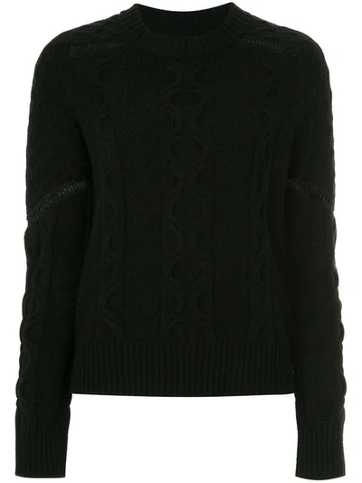 Shop Onefifteen Loose Fitted Sweater In Black