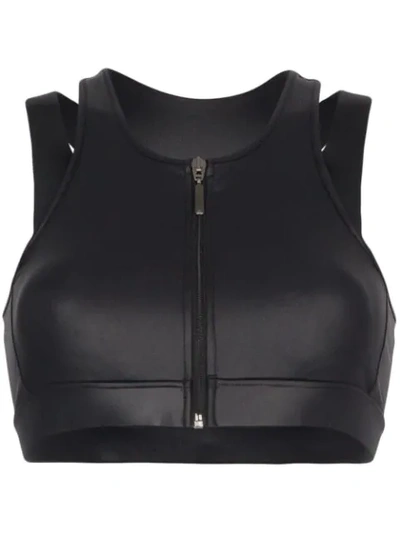 Shop Charli Cohen Final Round Sports Bra In Black