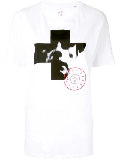 Shop A.f.vandevorst Photographic Print T-shirt In White