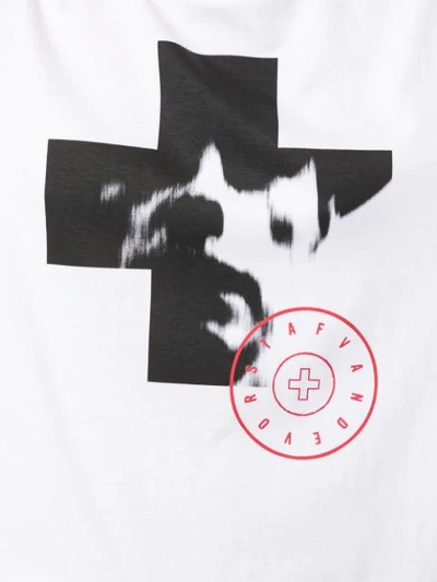 Shop A.f.vandevorst Photographic Print T-shirt In White