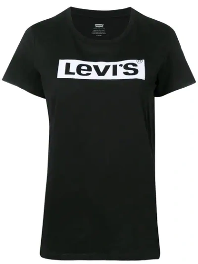 Shop Levi's Printed T-shirt - Black