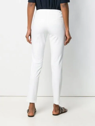 Shop Cambio Skinny-hose Mit Paspeln - Weiss In White