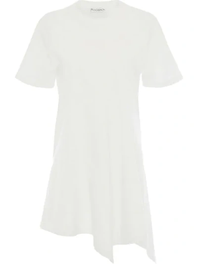 Shop Jw Anderson Panelled Handkerchief T-shirt In White