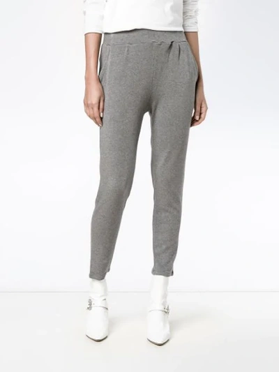 Shop Lot78 Tapered Joggers In Grey