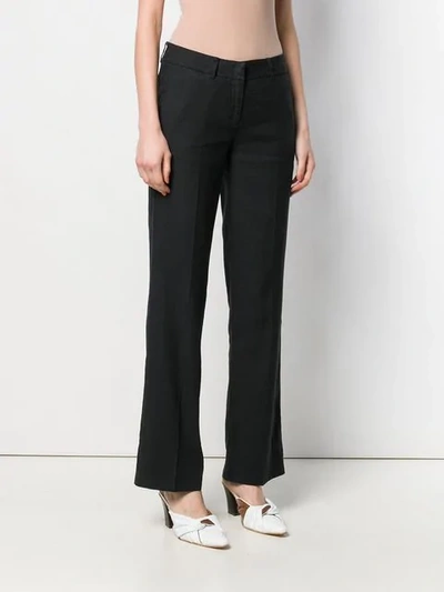 Shop Cambio Relaxed Fit Trousers In Black