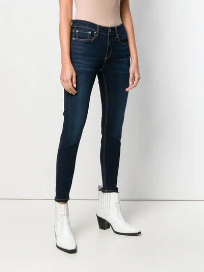 Shop Rag & Bone Cate Skinny Jeans In Blue