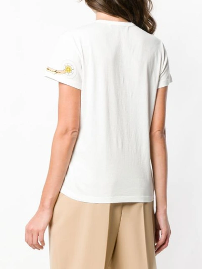Givenchy Goat Print T-shirt In White