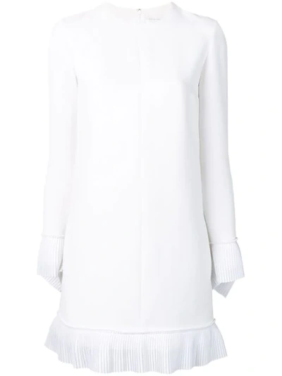 Shop Victoria Victoria Beckham Shift Dress In White