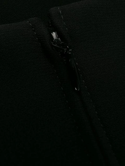 Prada Mid-length V-neck Dress In Black