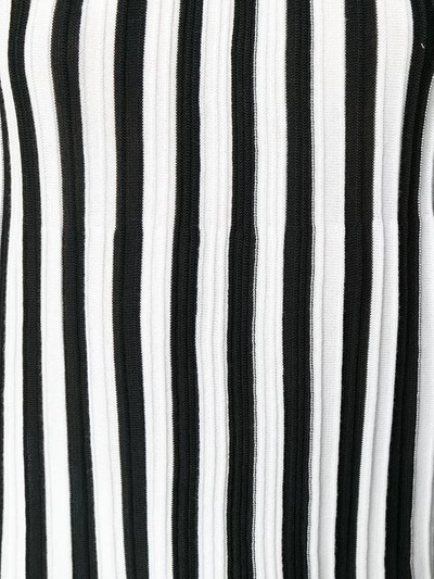 Shop Missoni Striped Tank-top In Black