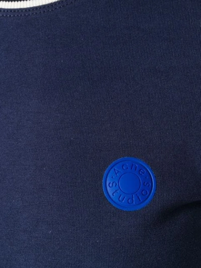 ACNE STUDIOS 长袖T恤 - 蓝色
