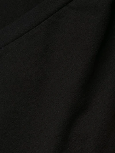 Shop Mm6 Maison Margiela Layered T-shirt Dress In Black