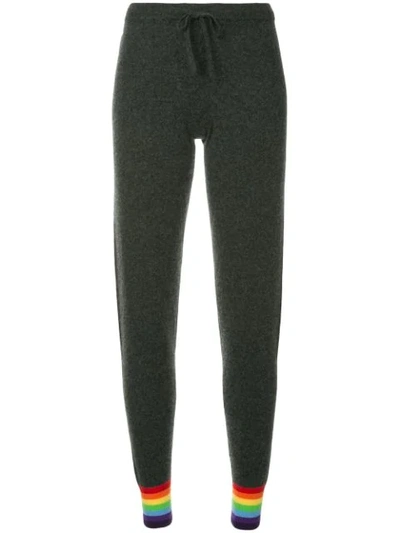 Shop Madeleine Thompson Sirius Track Pants In Grey