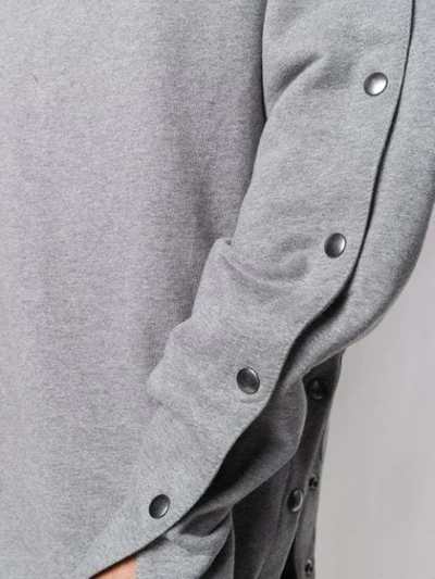 Shop Diesel X Glenn Martens Sweatshirt In Grey