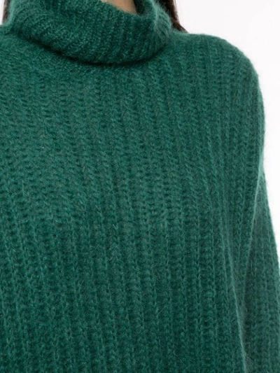 MARNI 高领针织毛衣 - 绿色