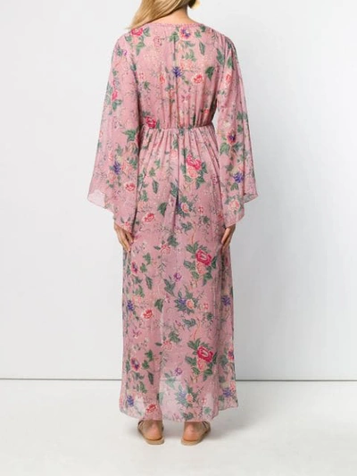 Shop Anjuna Renata Floral Dress In Pink